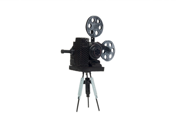 3" x 8.5" x 12.5" Metal Handmade Vintage Movie Projector