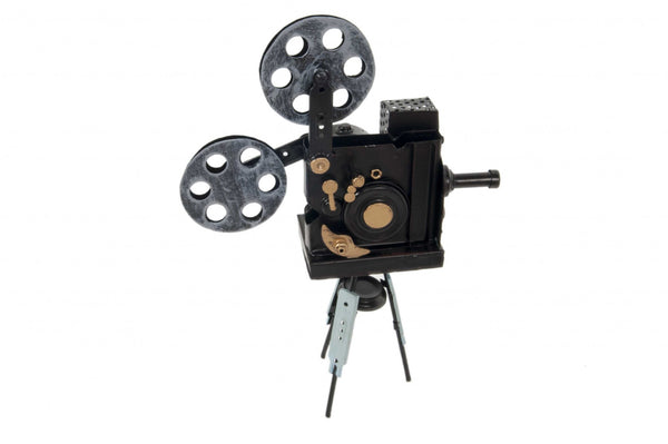 3" x 8.5" x 12.5" Metal Handmade Vintage Movie Projector