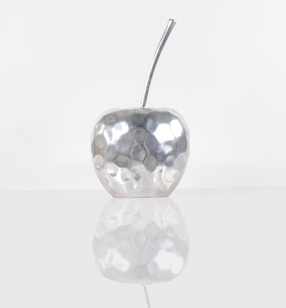 Delicious Hammered Finish Apple Statue