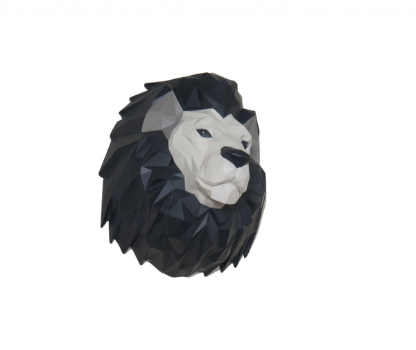 Origami Lion Head Wall Decoration