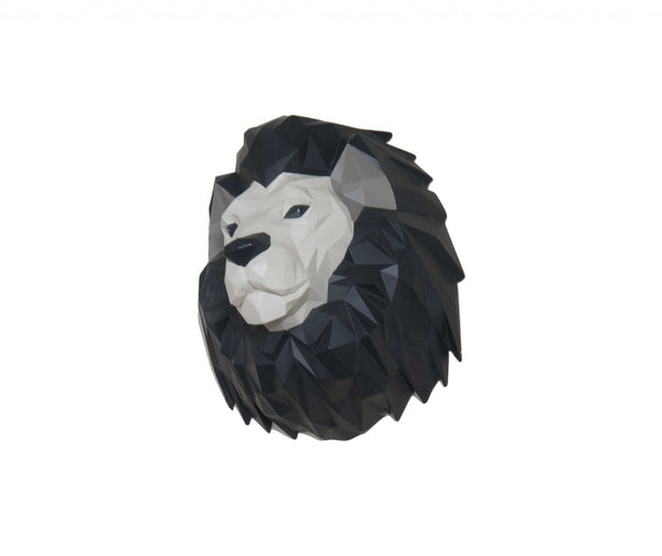 Origami Lion Head Wall Decoration