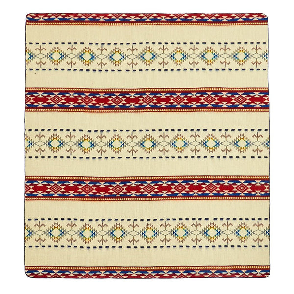 Ultra Soft Southwestern Rainbow Handmade Woven Blanket