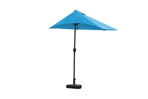 9' Aqua Outdoor Side Wall Umbrella