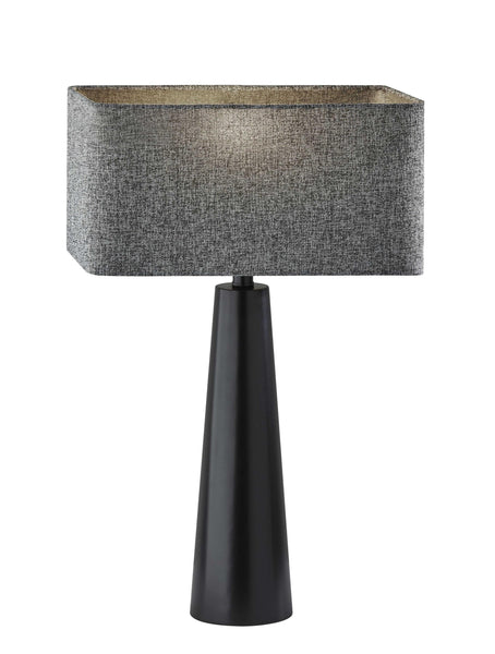 Urban Edge Black Metal Table Lamp