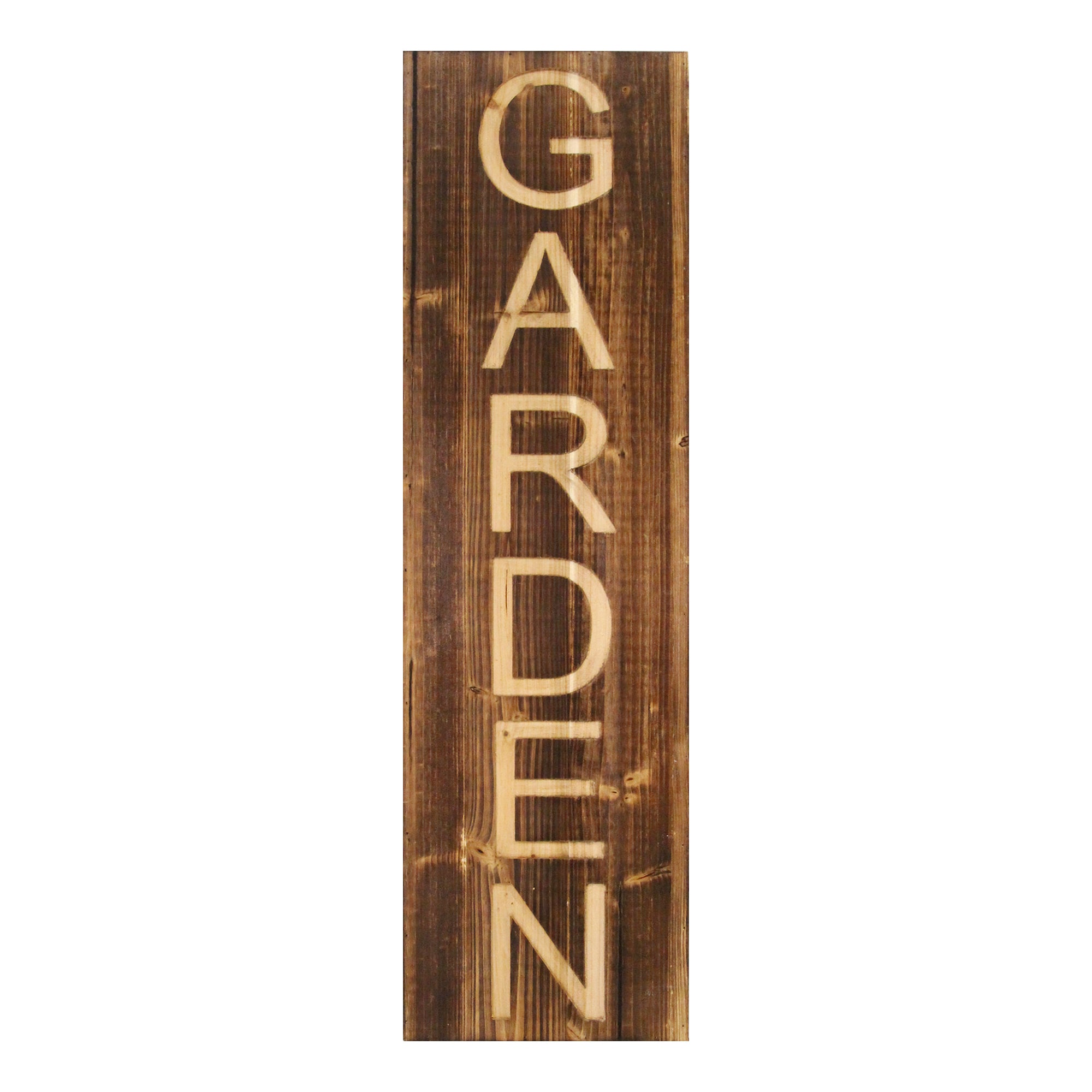 Rustic Garden Wood Panel Wall Decor