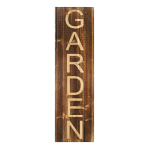 Rustic Garden Wood Panel Wall Decor