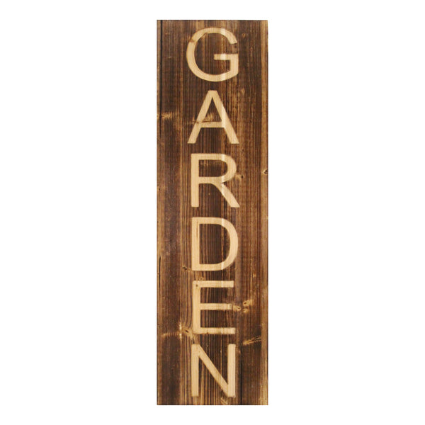 Rustic Garden Wood Panel Wall Decor