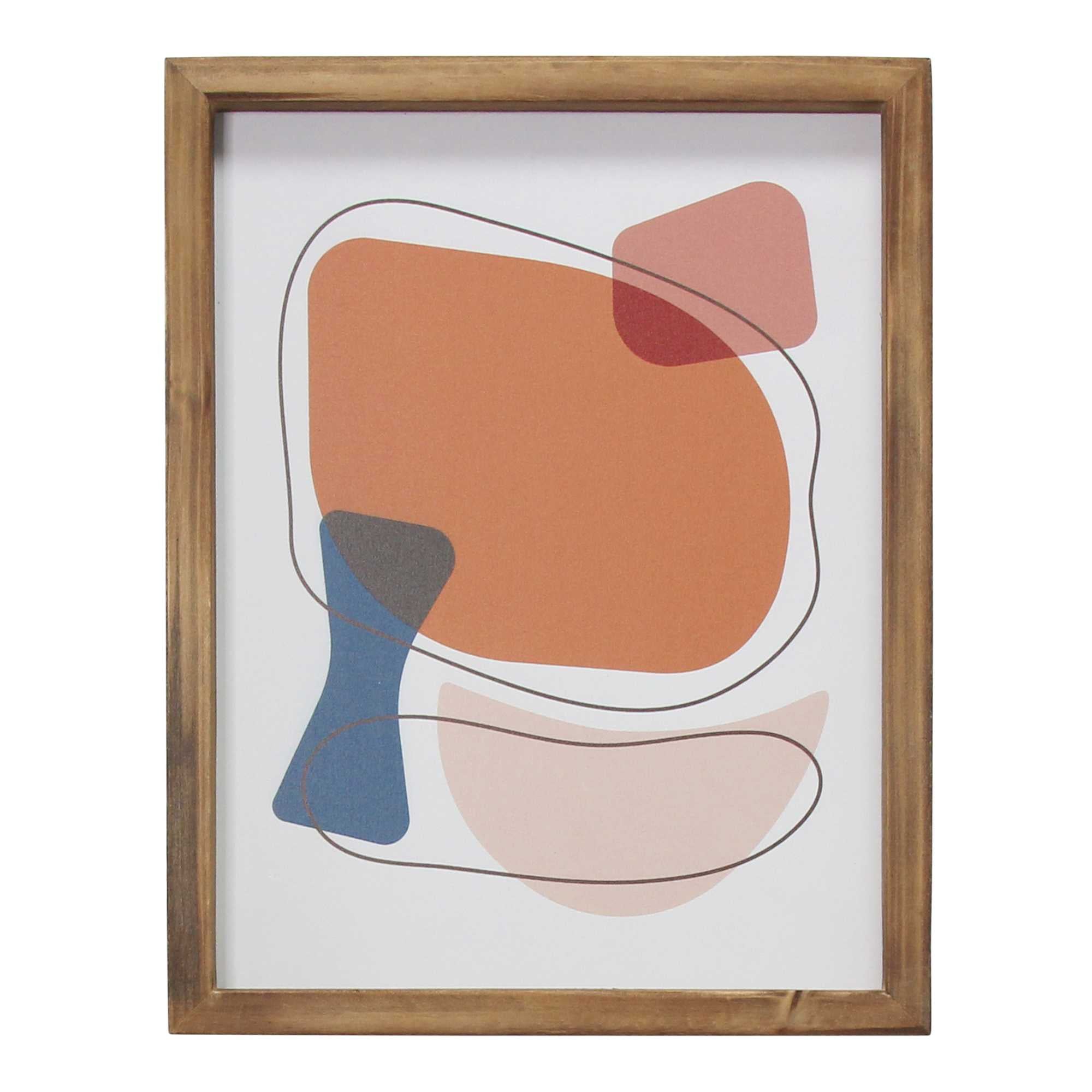 Mid Century Modern Framed Wall Art l