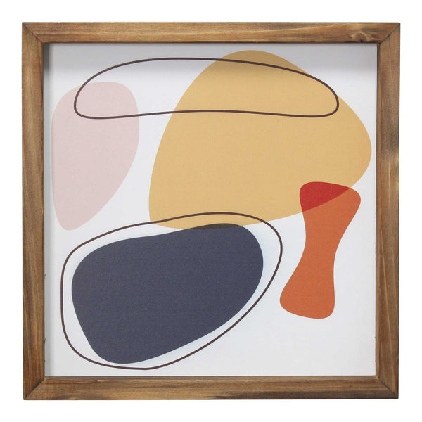 Mid Century Modern Framed Wall Art ll