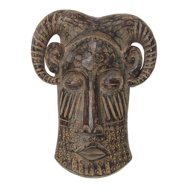 Long Tribal Mask Wall Decor