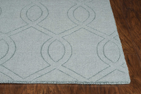 8' Ocean Polyester Rug