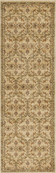 31" X 96" Sand Polypropylene Rug