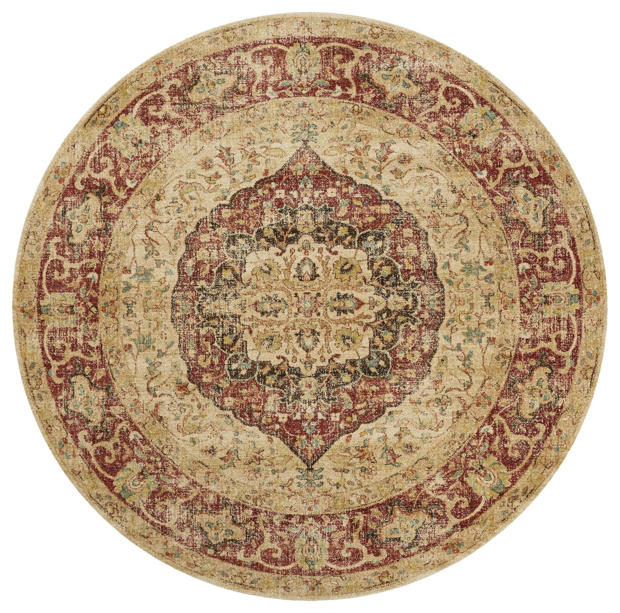 39" X 59" Spice Polypropylene Rug