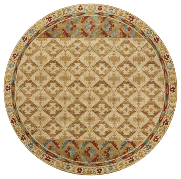 31" X 96" Sand Polypropylene Rug