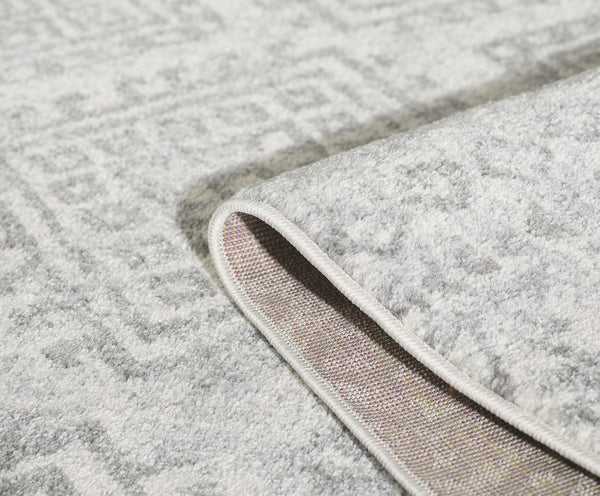 2' x 7' Ivory or Grey Polypropylene Area Rug