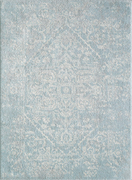 5' x 7' Spa Medallion Area Rug