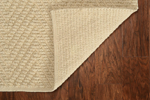 2' x 7' Ivory Jute Runner Rug