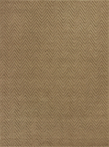 3' x 5' Natural Zigzag Pattern Jute Area Rug