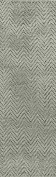 2' x 7' Grey Jute Runner Rug