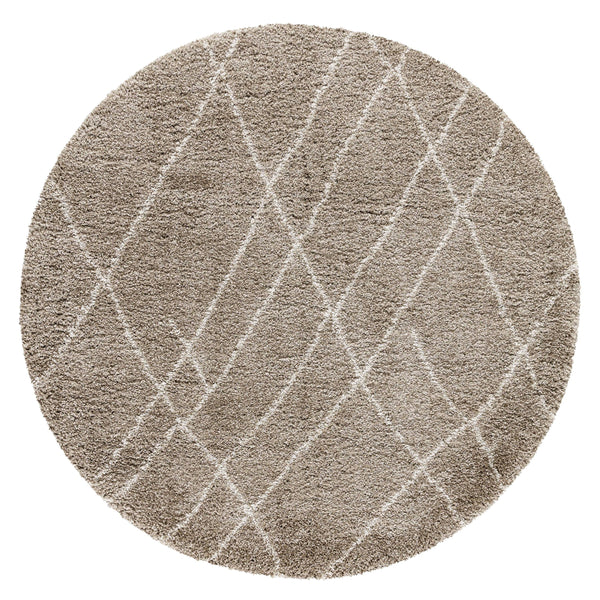 39" X 59" X 2" Sand Polypropylene Rug