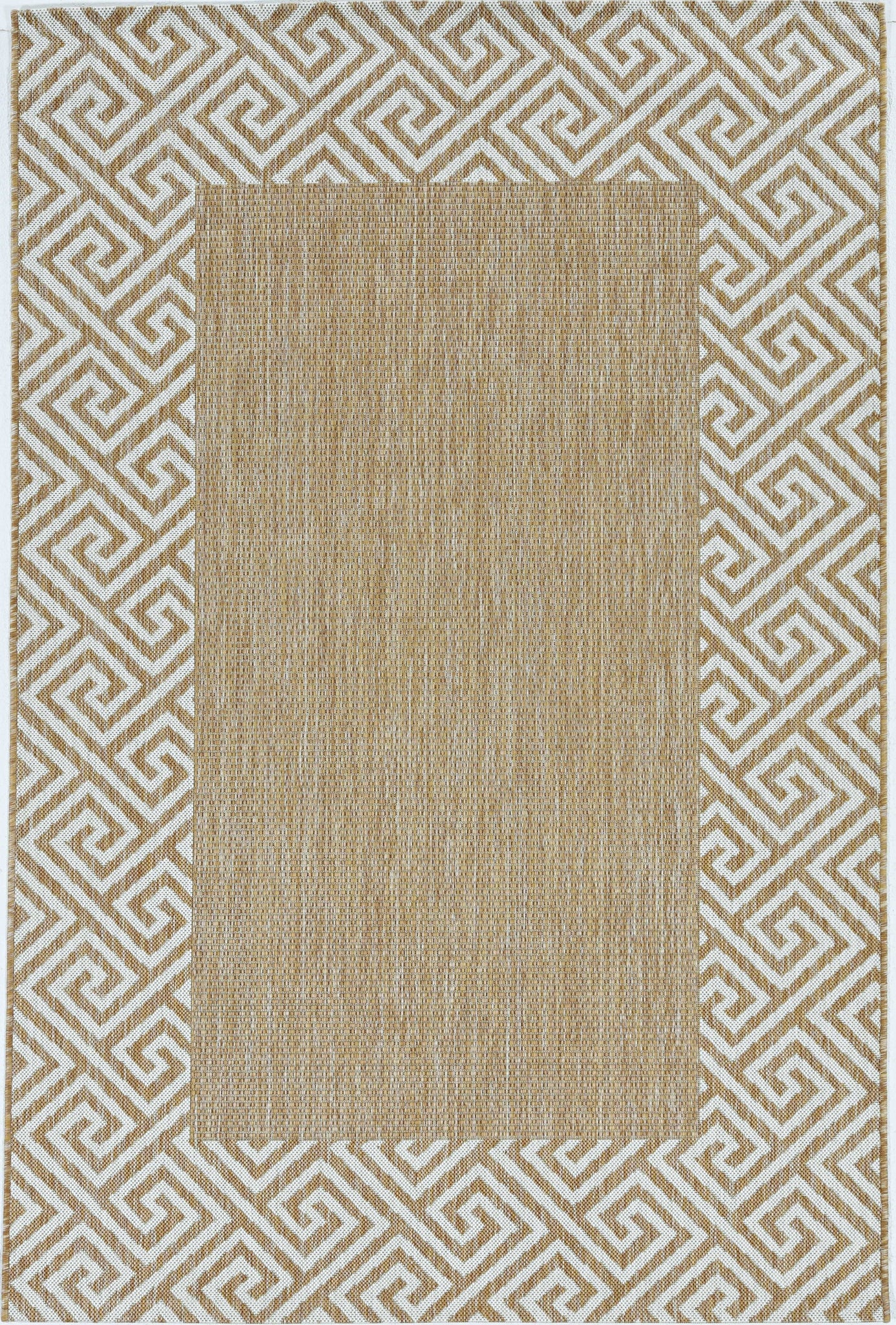 3' x 4' Natural Polypropylene Area Rug