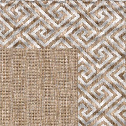 94" X 94" Natural Polypropylene Rug