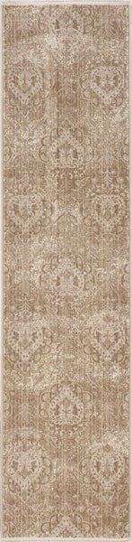 4' x 6' Sand Vintage Medallion Area Rug