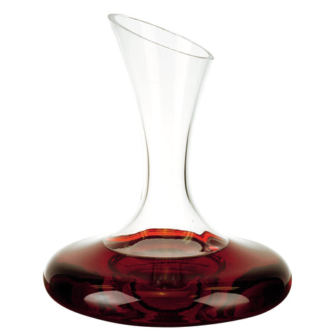 2" X 75" X 95" Mouth Blown Crystal Lead Free Wine Carafe 32 oz