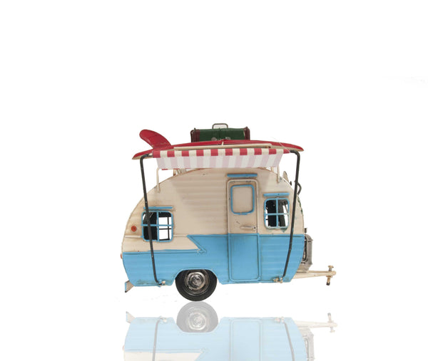 Piggy Bank and Picture Frame Camper Trailer Model