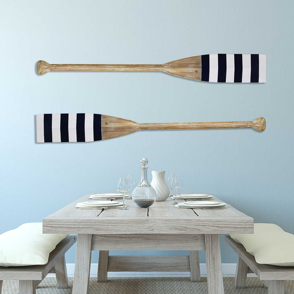 Wooden Oar Wall Decor