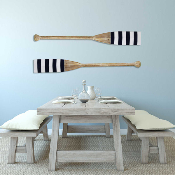 Wooden Oar Wall Decor