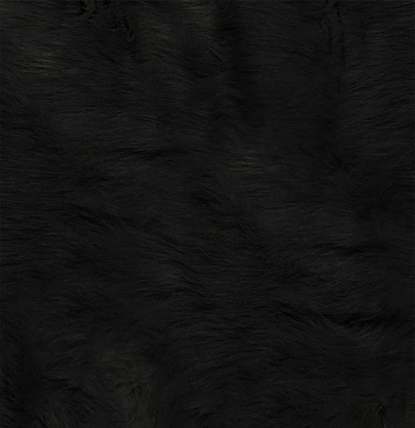 Faux Cowhide Rug 4 x 5 - Black