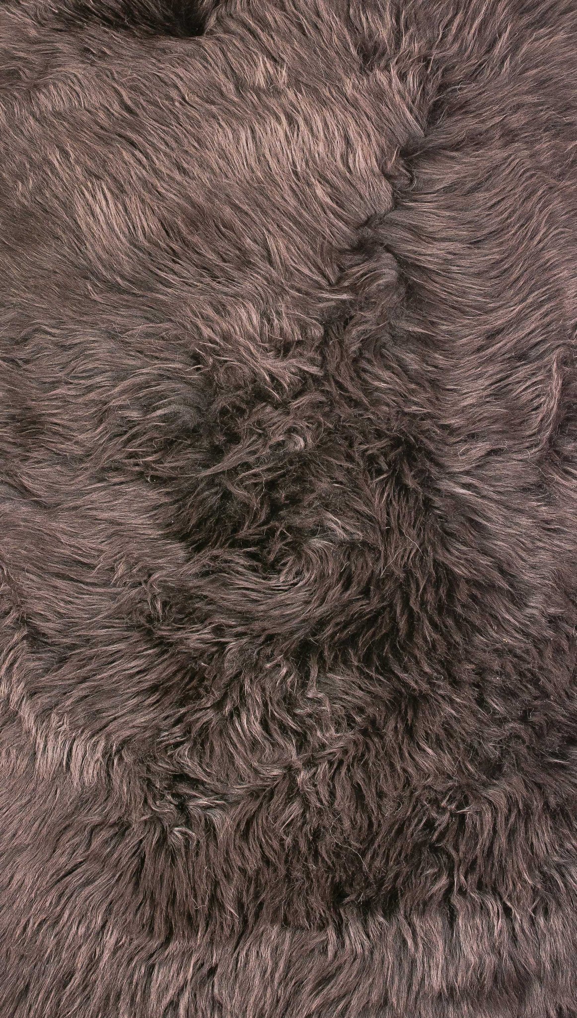 2' x 3' Chocolate New Zealand Natural Sheepskin Rug