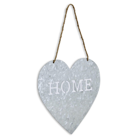 Home Gray Galvanized Metal Wall Art