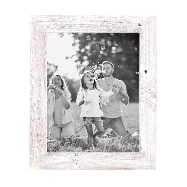 16x20 Rustic White Washed Picture Frame