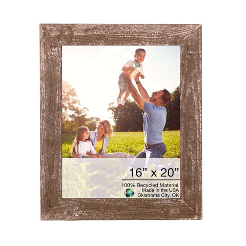 16x20 Rustic Espresso Picture Frame