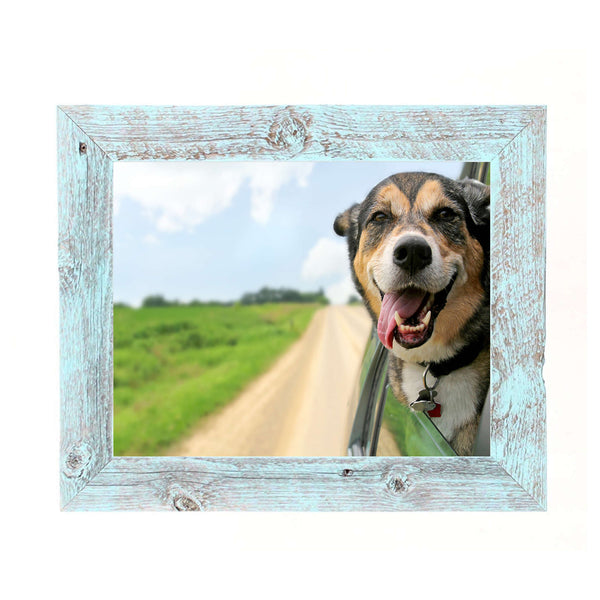 12x18 Rustic Blue Picture Frame