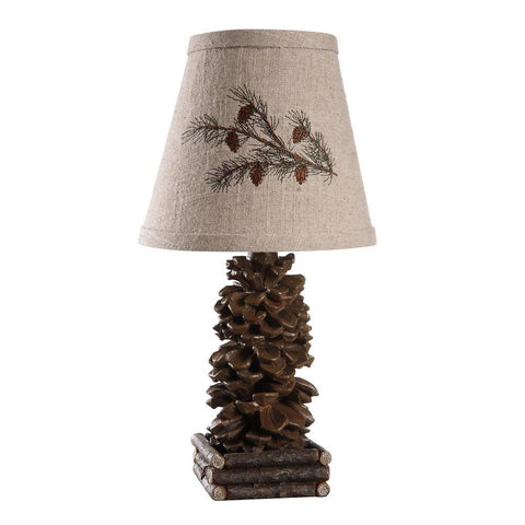 Pinecone Accent Lamp