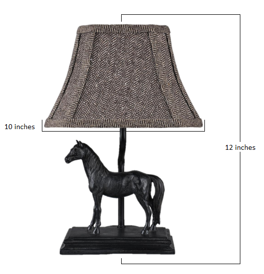 Black Stallion Accent Lamp