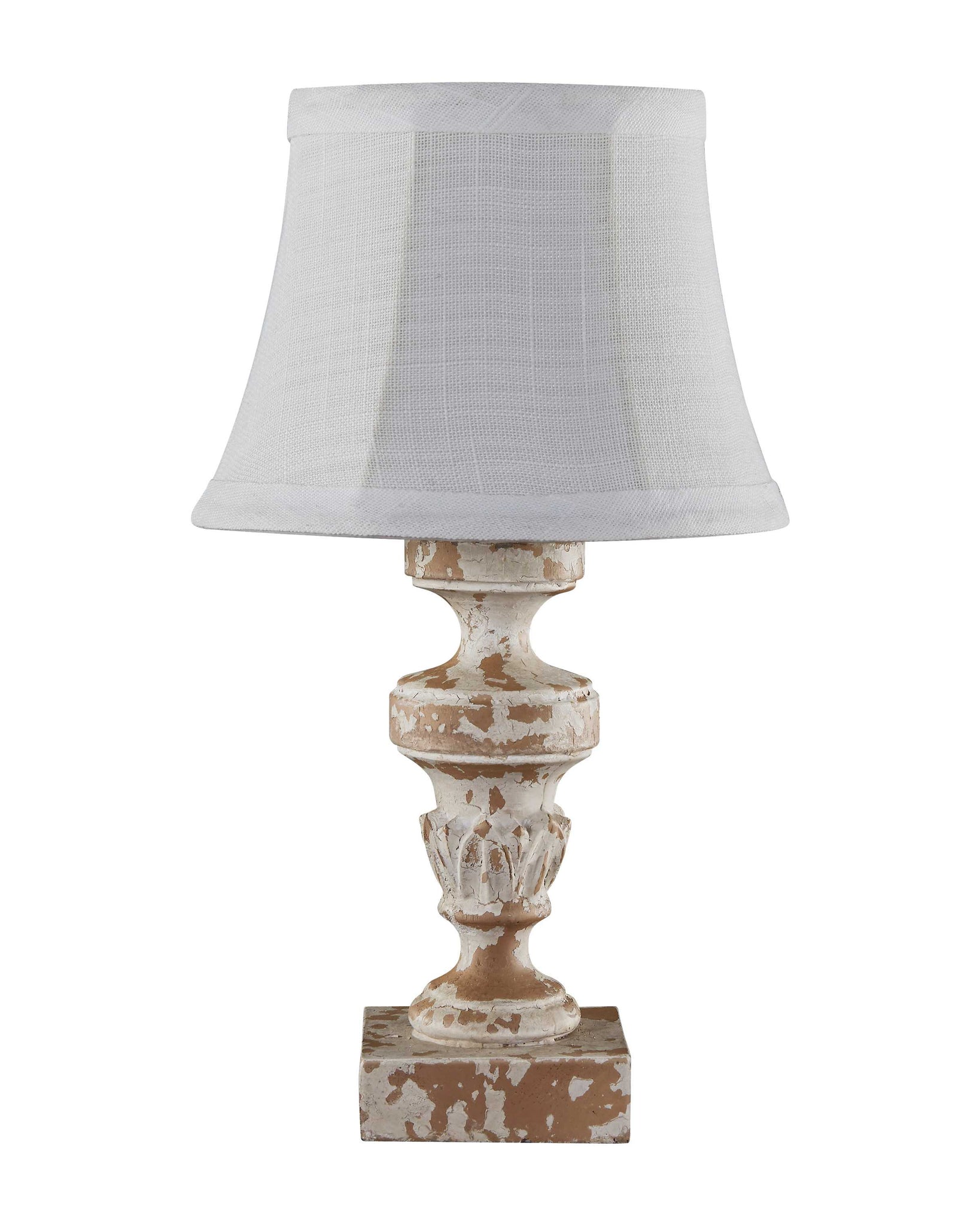 Distressed Old World Accent Lamp