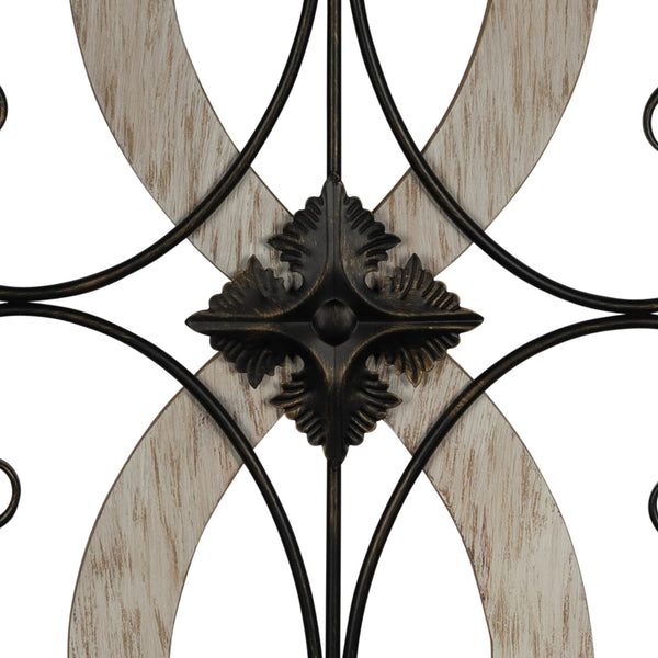 Fleur-de-lis Spiral Wall Decor