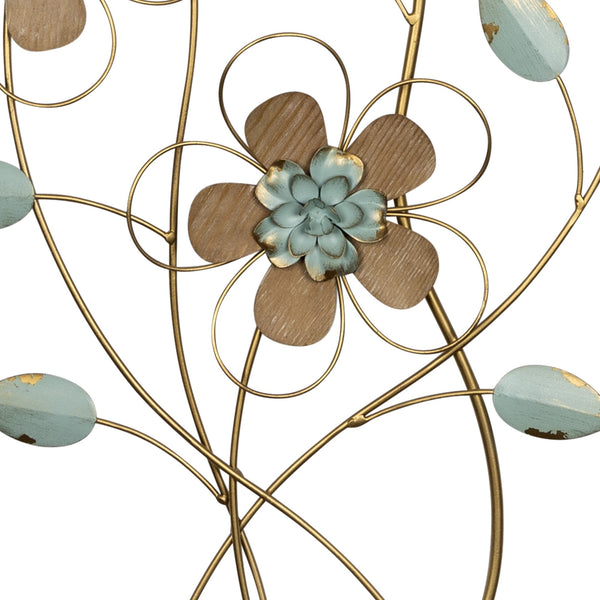 Floral Vines Modern Wall Decor