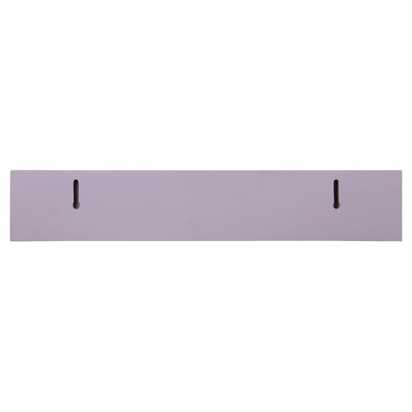 Pale Purple Floating Shelf