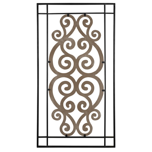 Modern Wooden Scroll Wall Decor