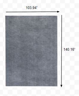 9'x12' Grey Premier Rug Pad