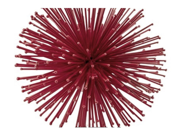 Mini Red Spiky Sphere Home Accent Filler