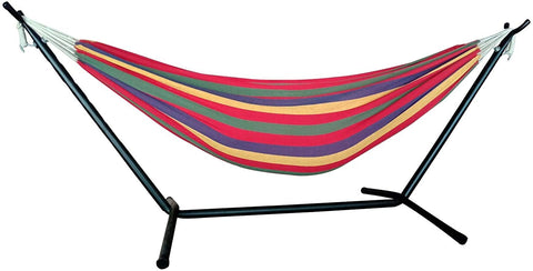 Regatta Stripe Classic 2 Person Hammock with Stand