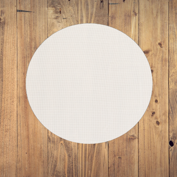 8' Round Beige Non Slip Rug Pad