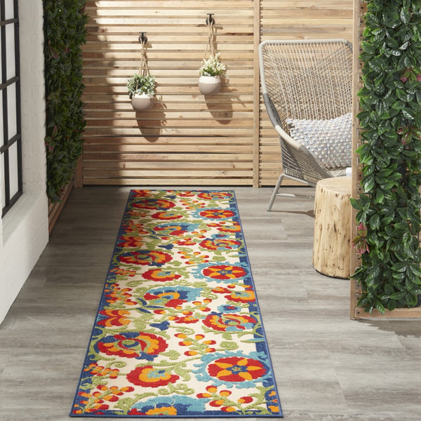 2’ x 10’ Mediterra Indoor Outdoor Runner Rug