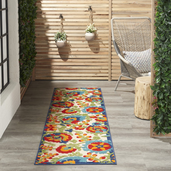 2’ x 8’ Mediterra Indoor Outdoor Runner Rug